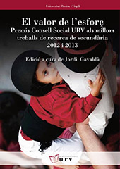 E-book, El valor de l'esforç : premis consell social URV als millors treballs de recerca de secundària, 2012 i 2013, Publicacions URV