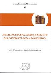 E-book, Metalinguaggio : storia e statuto dei costrutti della linguistica, Il Calamo