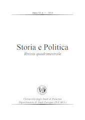 Fascicule, Storia e politica : rivista quadrimestrale : VI, 1, 2014, Editoriale Scientifica
