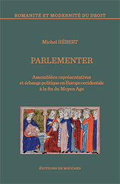 eBook, Parlementer : assemblées représentatives et échange politique en Europe occidentale à la fin du Moyen Age, De Boccard