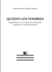 E-book, Quedan los nombres : impresiones y lecturas de literatura española contemporánea, Renacimiento