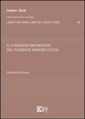 E-book, Il consenso informato del paziente minore di età, Paesano, Gaetana, Key editore