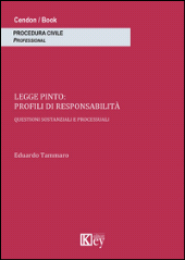 E-book, Legge Pinto : profili di responsabilità, Key editore
