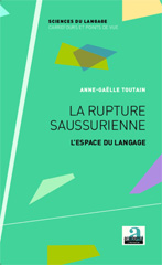 E-book, La rupture saussurienne : l'espace du langage, Academia