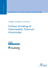 E-book, Surface Grinding of Intermetallic Titanium Aluminides, Apprimus Wissenschaftsverlag