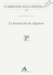 eBook, La formación de adjetivos, Martín García, Josefa, Arco/Libros