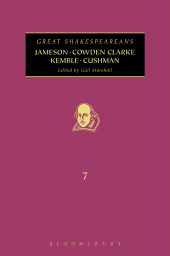 E-book, Jameson, Cowden Clarke, Kemble, Cushman : Great Shakespeareans: Volume VII, The Arden Shakespeare