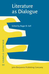 eBook, Literature as Dialogue, John Benjamins Publishing Company