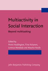 E-book, Multiactivity in Social Interaction, John Benjamins Publishing Company