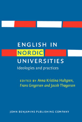 E-book, English in Nordic Universities, John Benjamins Publishing Company