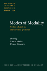 eBook, Modes of Modality, John Benjamins Publishing Company