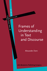 E-book, Frames of Understanding in Text and Discourse, Ziem, Alexander, John Benjamins Publishing Company