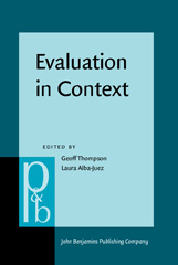 E-book, Evaluation in Context, John Benjamins Publishing Company