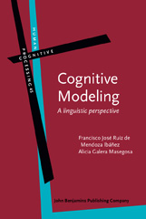 eBook, Cognitive Modeling, Ruiz de Mendoza Ibáñez, Francisco José, John Benjamins Publishing Company