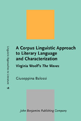 E-book, A Corpus Linguistic Approach to Literary Language and Characterization, John Benjamins Publishing Company