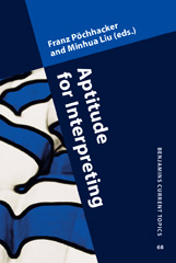 eBook, Aptitude for Interpreting, John Benjamins Publishing Company