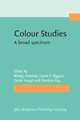 E-book, Colour Studies, John Benjamins Publishing Company