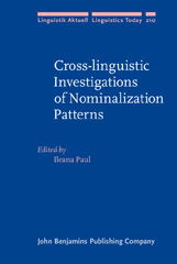 eBook, Cross-linguistic Investigations of Nominalization Patterns, John Benjamins Publishing Company