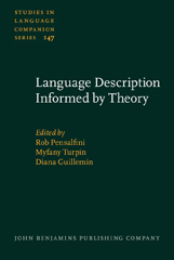 E-book, Language Description Informed by Theory, John Benjamins Publishing Company