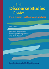 eBook, The Discourse Studies Reader, John Benjamins Publishing Company