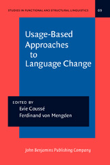 E-book, Usage-Based Approaches to Language Change, John Benjamins Publishing Company