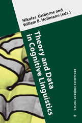 E-book, Theory and Data in Cognitive Linguistics, John Benjamins Publishing Company
