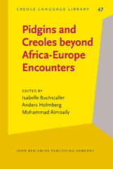 E-book, Pidgins and Creoles beyond Africa-Europe Encounters, John Benjamins Publishing Company