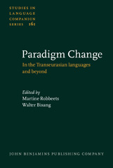 eBook, Paradigm Change, John Benjamins Publishing Company
