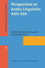 E-book, Perspectives on Arabic Linguistics XXIV-XXV, John Benjamins Publishing Company