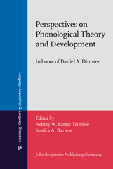 E-book, Perspectives on Phonological Theory and Development, John Benjamins Publishing Company