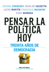 E-book, Pensar la política hoy : treinta años de democracia, Editorial Biblos