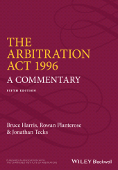E-book, The Arbitration Act 1996 : A Commentary, Blackwell
