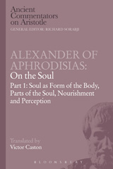 E-book, Alexander of Aphrodisias : On the Soul, Bloomsbury Publishing