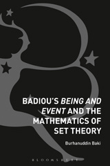 eBook, Badiou's Being and Event and the Mathematics of Set Theory, Bloomsbury Publishing