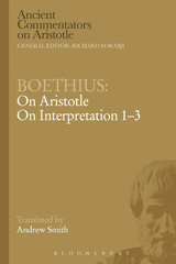 eBook, Boethius : On Aristotle On Interpretation 1-3, Bloomsbury Publishing