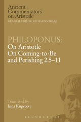 E-book, Philoponus : On Aristotle On Coming to be and Perishing 2.5-11, Bloomsbury Publishing