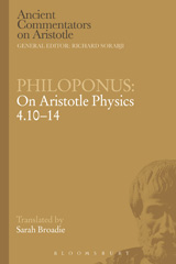 eBook, Philoponus : On Aristotle Physics 4.10-14, Bloomsbury Publishing