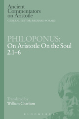 E-book, Philoponus : On Aristotle On the Soul 2.1-6, Bloomsbury Publishing