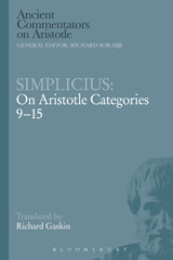 E-book, Simplicius : On Aristotle Categories 9-15, Bloomsbury Publishing