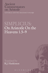 E-book, Simplicius : On Aristotle On the Heavens 1.5-9, Bloomsbury Publishing