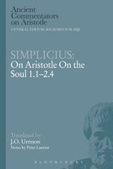 E-book, Simplicius : On Aristotle On the Soul 1.1-2.4, Bloomsbury Publishing