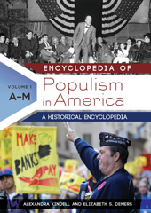 E-book, Encyclopedia of Populism in America, Bloomsbury Publishing
