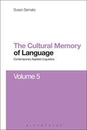 E-book, Cultural Memory of Language : Contemporary Applied Linguistics Volume 5, Bloomsbury Publishing