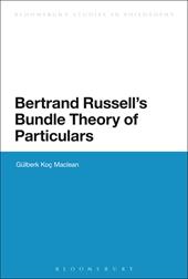 E-book, Bertrand Russell's Bundle Theory of Particulars, Maclean, Gülberk Koç., Bloomsbury Publishing