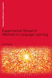 E-book, Experimental Research Methods in Language Learning, Bloomsbury Publishing