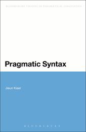 E-book, Pragmatic Syntax, Bloomsbury Publishing