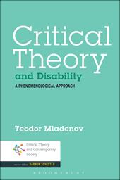 E-book, Critical Theory and Disability : A Phenomenological Approach, Bloomsbury Publishing
