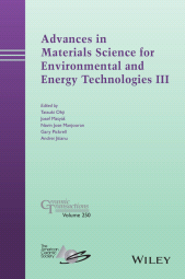 E-book, Advances in Materials Science for Environmental and Energy Technologies III, American Ceramic Society