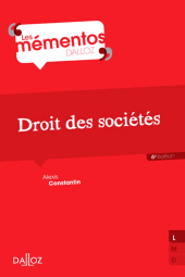 E-book, Droit des sociétés., Éditions Dalloz