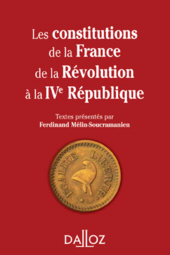 E-book, Les constitutions de la France de la Révolution à la IVe République, Éditions Dalloz